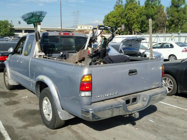 5TBRT38121S142936 - 2001 TOYOTA TUNDRA ACC SILVER photo 3