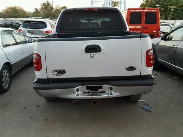 1FTRW08L72KD93619 - 2002 FORD F150 SUPER WHITE photo 9