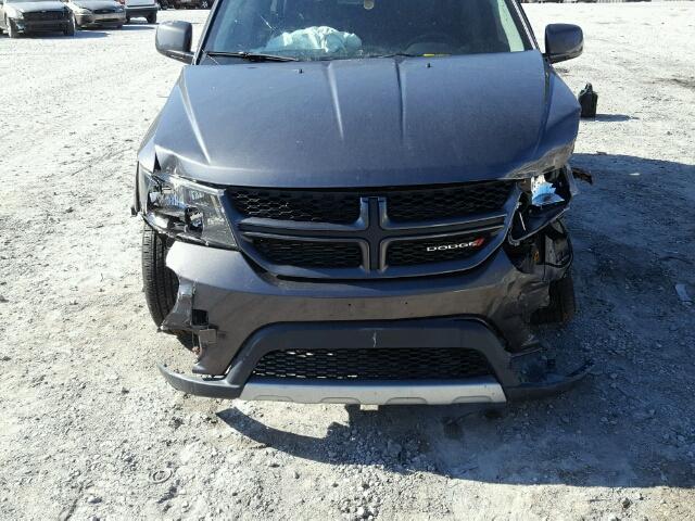 3C4PDDEG1FT607388 - 2015 DODGE JOURNEY R/ GRAY photo 9