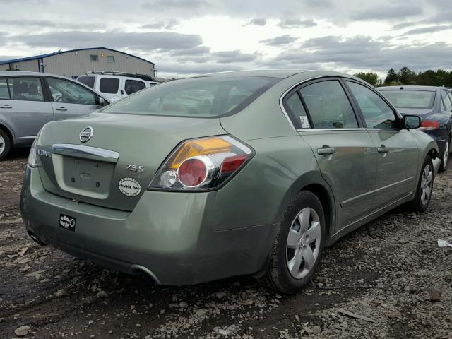 1N4AL21E27N460507 - 2007 NISSAN ALTIMA 2.5 GREEN photo 4