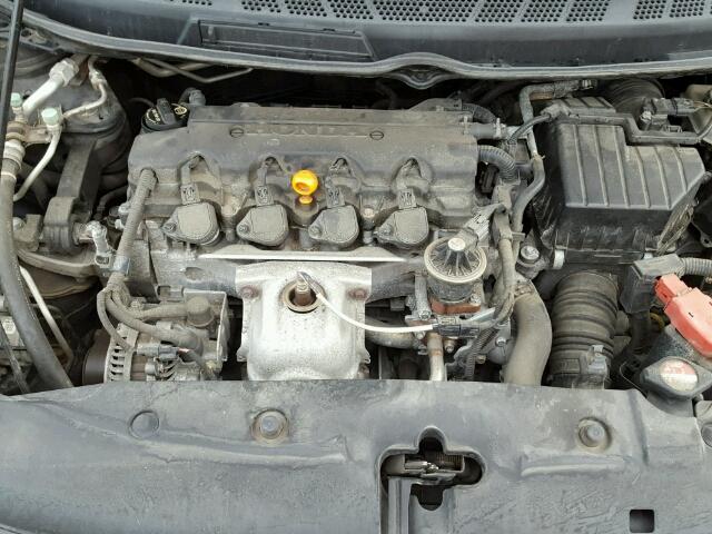 2HGFG12857H553197 - 2007 HONDA CIVIC EX შავი ფოტო 7