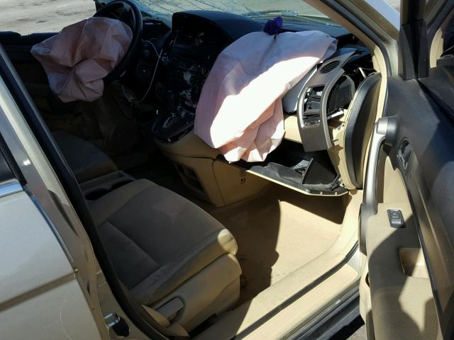 JHLRE38578C028885 - 2008 HONDA CR-V EX თაფლისფერი ფოტო 5