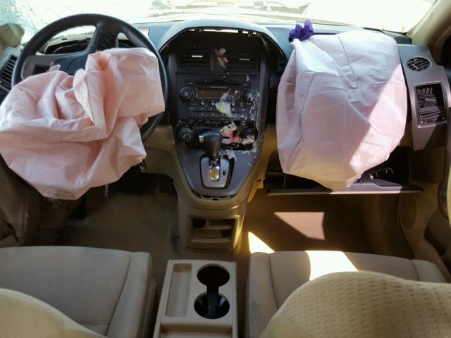 JHLRE38578C028885 - 2008 HONDA CR-V EX თაფლისფერი ფოტო 9