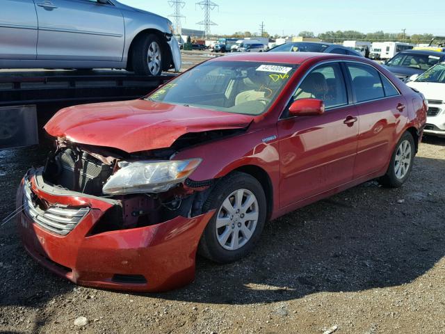 JTNBB46K073025763 - 2007 TOYOTA CAMRY NEW RED photo 2