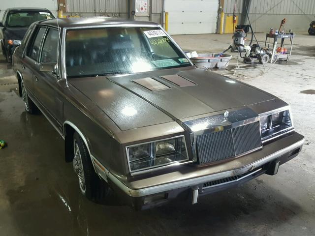 1C3BT56EXFC212075 - 1985 CHRYSLER NEW YORKER BROWN photo 1