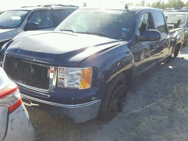 3GTP1VE07CG182913 - 2012 GMC SIERRA C15 BLUE photo 2