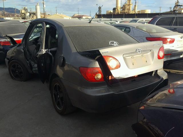 1NXBR32E26Z633363 - 2006 TOYOTA COROLLA CE BROWN photo 3