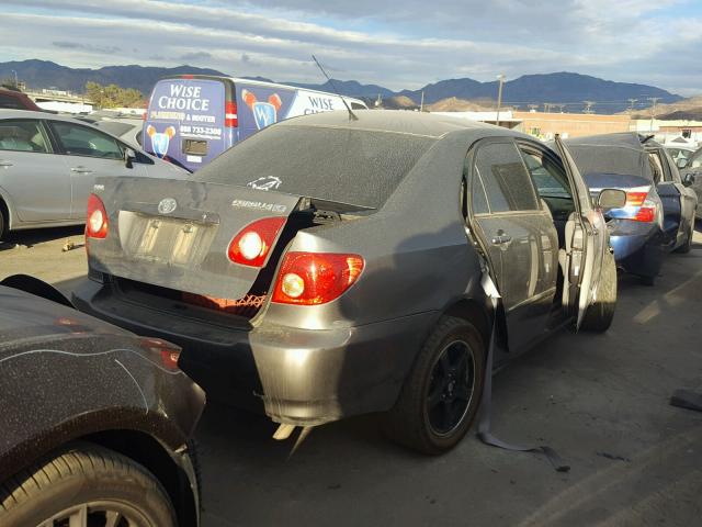 1NXBR32E26Z633363 - 2006 TOYOTA COROLLA CE BROWN photo 4