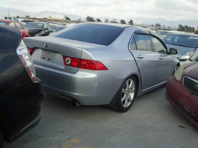 JH4CL95874C033314 - 2004 ACURA TSX SILVER photo 4