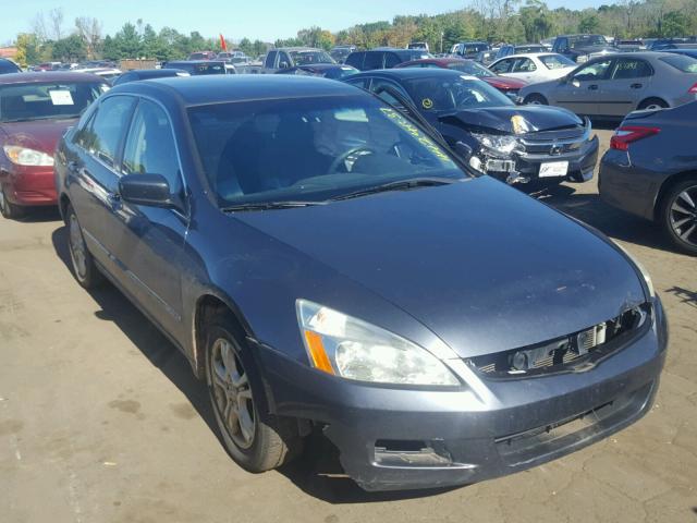 1HGCM56337A048100 - 2007 HONDA ACCORD SE GRAY photo 1