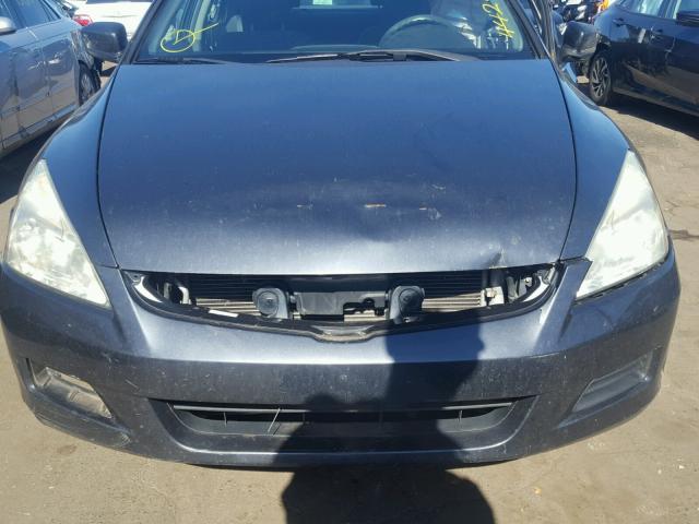 1HGCM56337A048100 - 2007 HONDA ACCORD SE GRAY photo 9