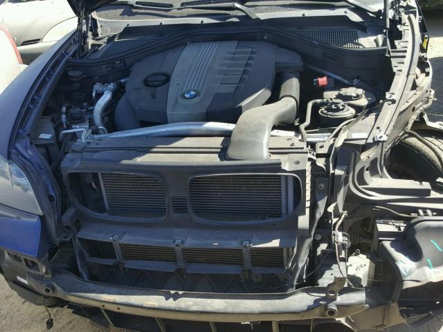 5UXZW0C55BL657874 - 2011 BMW X5 XDRIVE3 BLUE photo 7