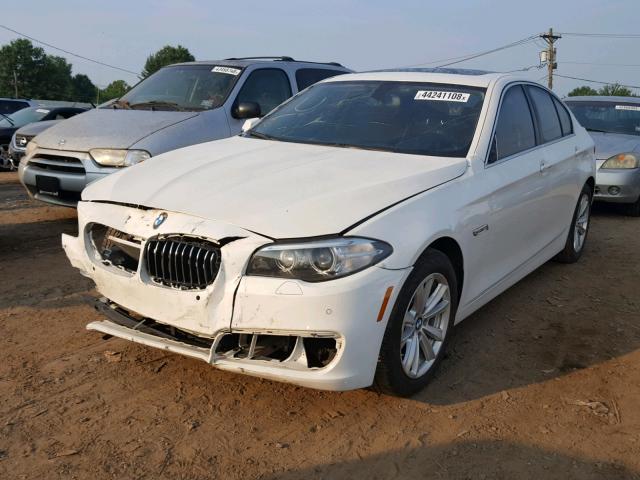 WBA5A5C57ED500855 - 2014 BMW 528 I WHITE photo 2
