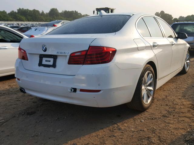 WBA5A5C57ED500855 - 2014 BMW 528 I WHITE photo 4