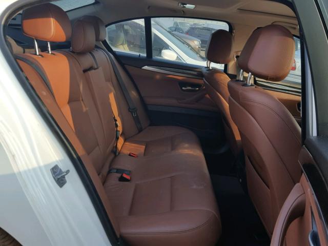 WBA5A5C57ED500855 - 2014 BMW 528 I WHITE photo 6
