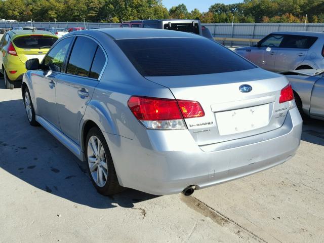 4S3BMCG61D3033327 - 2013 SUBARU LEGACY 2.5 SILVER photo 3