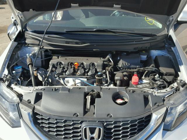 19XFB2F78FE250641 - 2015 HONDA CIVIC SE SILVER photo 7