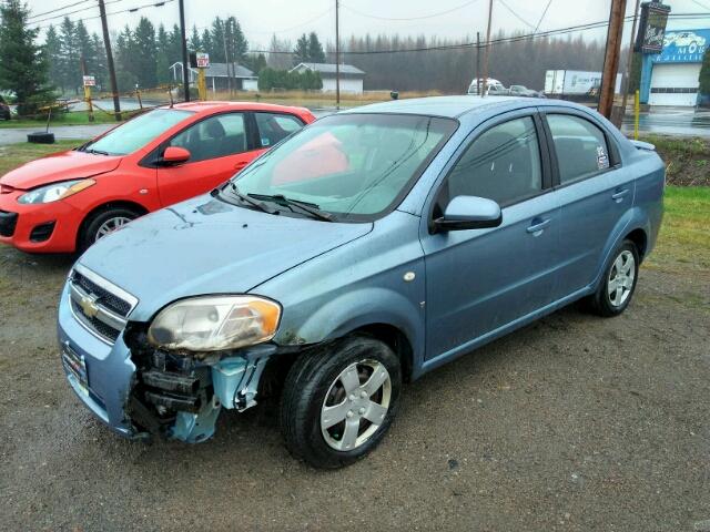 KL1TD55678B113544 - 2008 CHEVROLET AVEO BASE Mavi foto 2