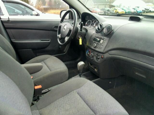 KL1TD55678B113544 - 2008 CHEVROLET AVEO BASE Mavi foto 5