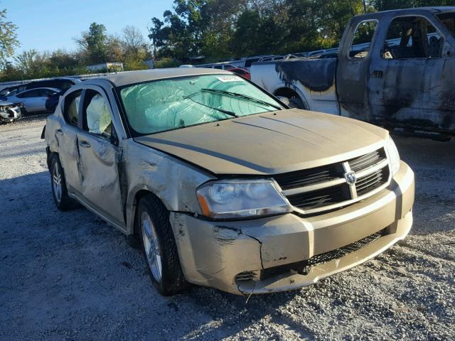 1B3CC4FB9AN163739 - 2010 DODGE AVENGER SX GOLD photo 1