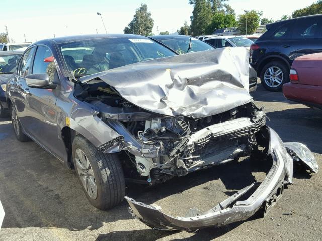 1HGCR2F31EA200484 - 2014 HONDA ACCORD LX GRAY photo 1