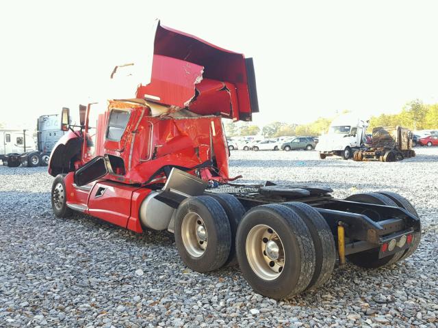 1XKAD48X7BJ294578 - 2011 KENWORTH CONSTRUCTI RED photo 3