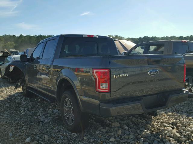 1FTEW1EP0GKF76069 - 2016 FORD F150 SUPER BLACK photo 3