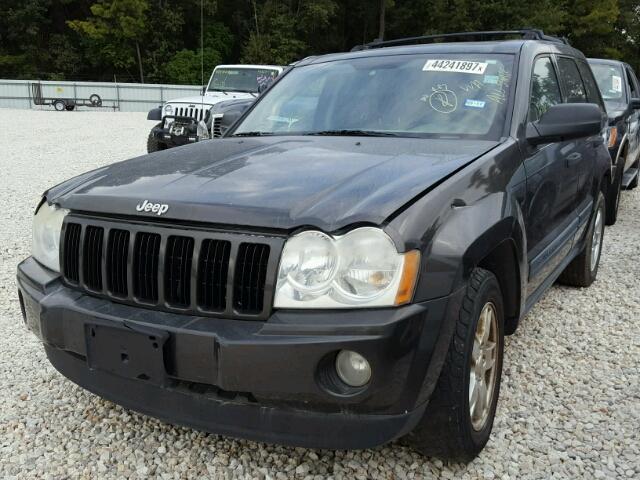 1J4GS48K35C633226 - 2005 JEEP GRAND CHER GRAY photo 2