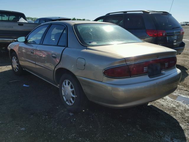 2G4WS52J841238739 - 2004 BUICK CENTURY CU TAN photo 3