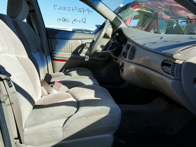 2G4WS52J841238739 - 2004 BUICK CENTURY CU TAN photo 5