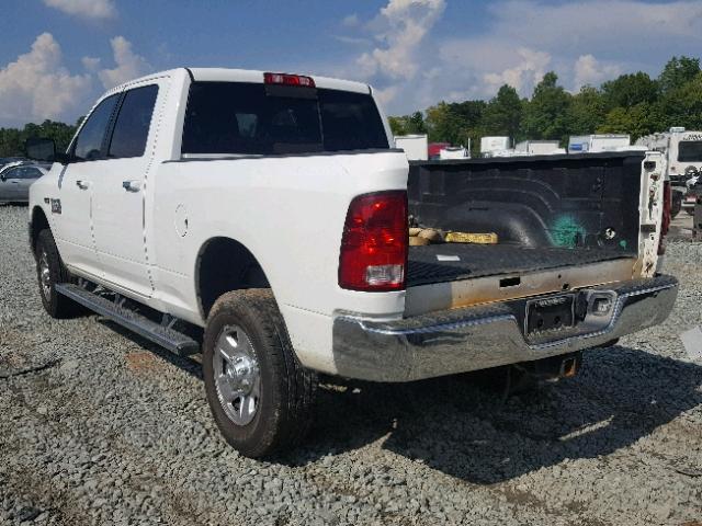 3C6TR5DT4EG230820 - 2014 RAM 2500 SLT WHITE photo 3