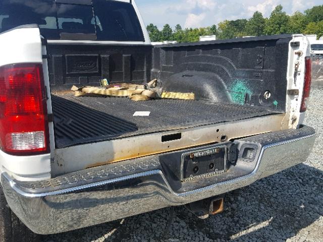 3C6TR5DT4EG230820 - 2014 RAM 2500 SLT WHITE photo 9