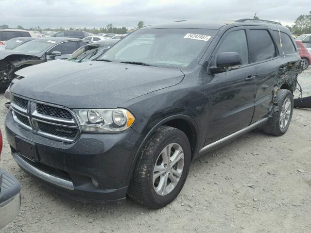 1D4RD4GGXBC667149 - 2011 DODGE DURANGO CR GRAY photo 2