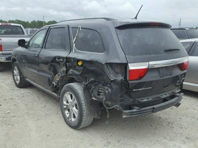 1D4RD4GGXBC667149 - 2011 DODGE DURANGO CR GRAY photo 3