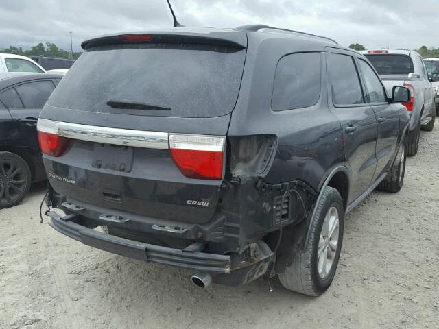 1D4RD4GGXBC667149 - 2011 DODGE DURANGO CR GRAY photo 4