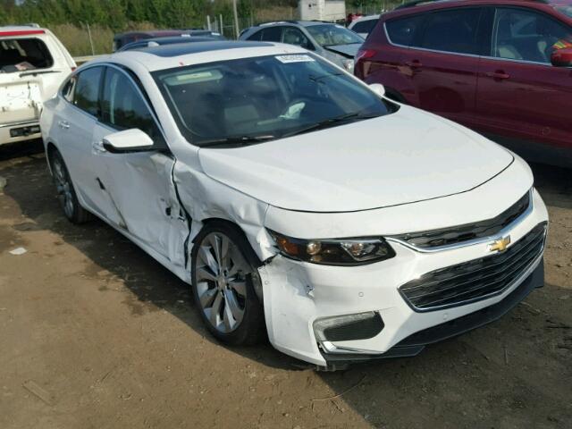 1G1ZH5SX9HF115432 - 2017 CHEVROLET MALIBU PRE WHITE photo 1