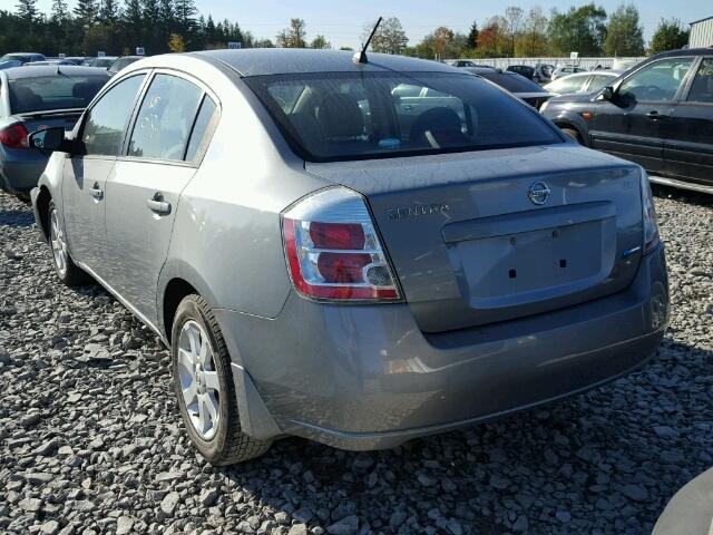 3N1AB61E89L663315 - 2009 NISSAN SENTRA 2.0 SILVER photo 3