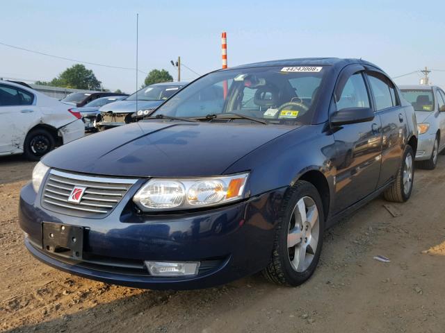 1G8AL55B07Z118522 - 2007 SATURN ION LEVEL BLUE photo 2