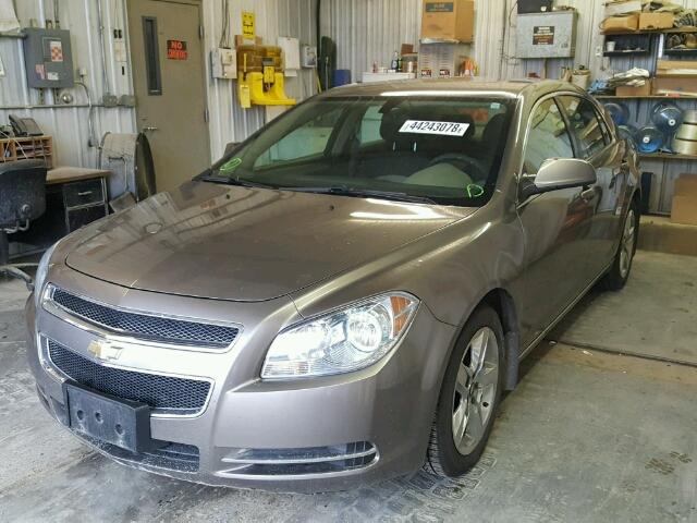 1G1ZC5E08AF305452 - 2010 CHEVROLET MALIBU 1LT TAN photo 2