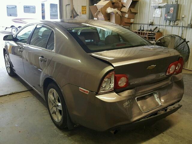 1G1ZC5E08AF305452 - 2010 CHEVROLET MALIBU 1LT TAN photo 3