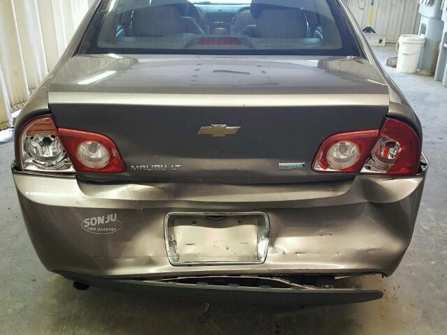 1G1ZC5E08AF305452 - 2010 CHEVROLET MALIBU 1LT TAN photo 9