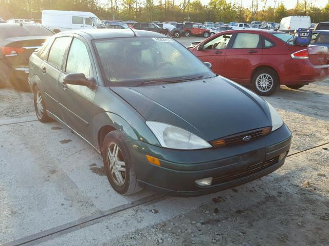 1FAFP3437YW140492 - 2000 FORD FOCUS SE GREEN photo 1