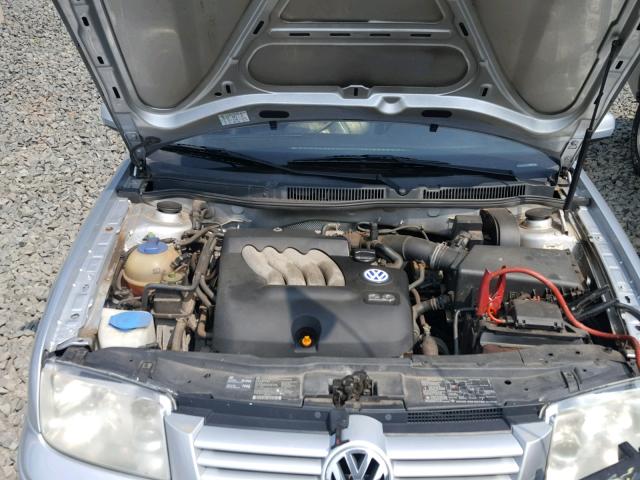 3VWSK69M72M097772 - 2002 VOLKSWAGEN JETTA GLS SILVER photo 7