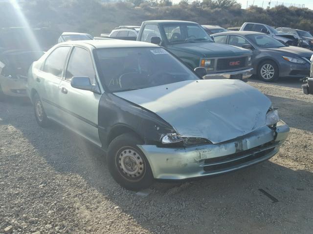 JHMEG8640NS013819 - 1992 HONDA CIVIC GREEN photo 1