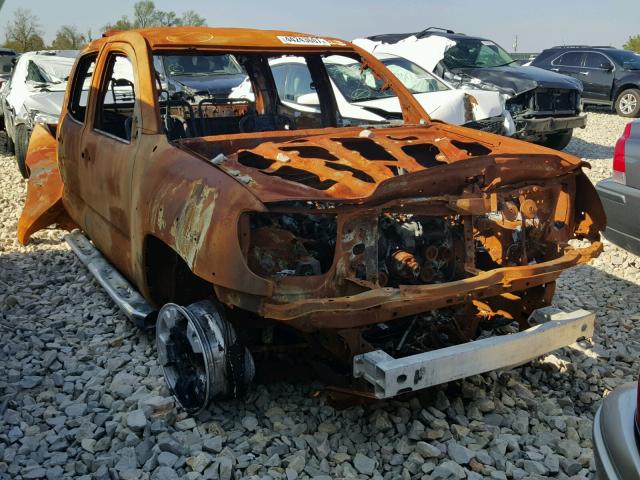 3TMLU4EN8DM119222 - 2013 TOYOTA TACOMA DOU BURN photo 1