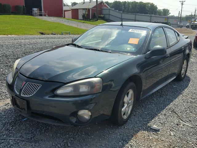 2G2WP542841279386 - 2004 PONTIAC GRAND PRIX Зелений фото 2