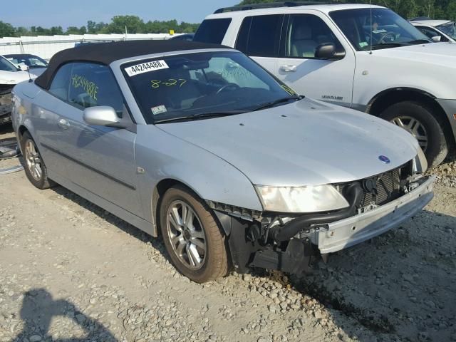 YS3FD79YX66007696 - 2006 SAAB 9-3 BASE GRAY photo 1