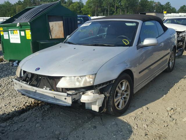 YS3FD79YX66007696 - 2006 SAAB 9-3 BASE GRAY photo 2