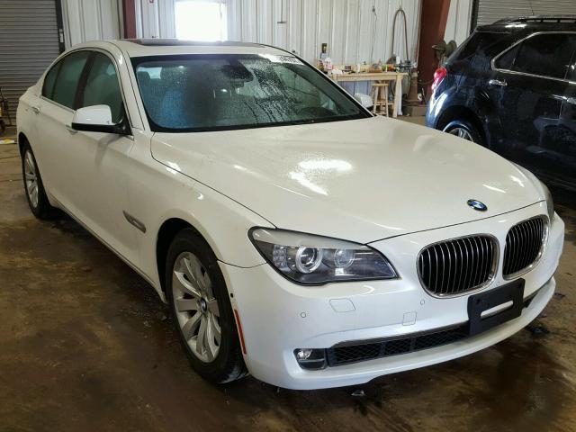 WBAKA83509CY34337 - 2009 BMW 750 I WHITE photo 1