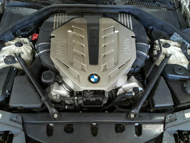 WBAKA83509CY34337 - 2009 BMW 750 I WHITE photo 7
